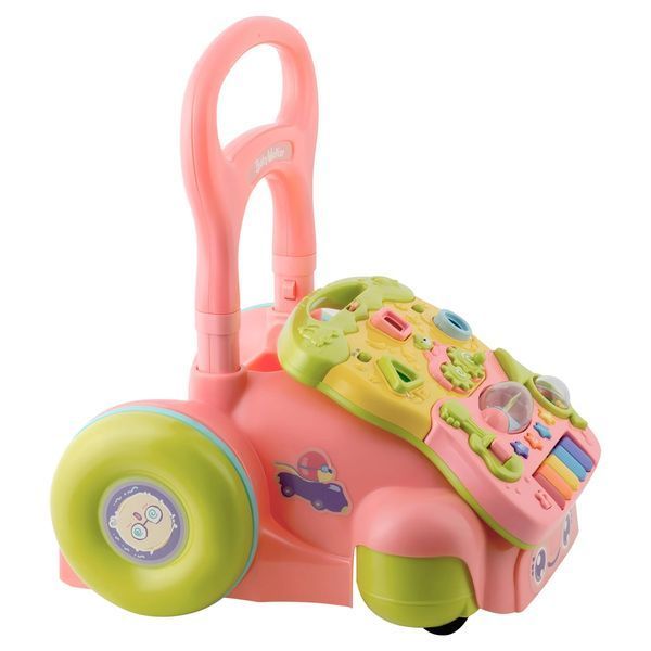 Розвиваючі ходунки-каталка з музикою 2в1 RK-744 Ricokids рожевий (774402) jan_p6437 фото