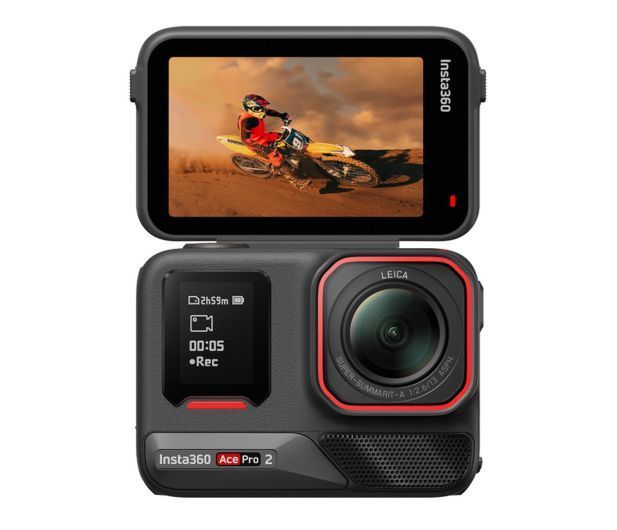 Спортивна камера Insta360 Ace Pro 2 Flash Print Bundle (CINSBBGA / 6977644768938) xk_1510344 фото