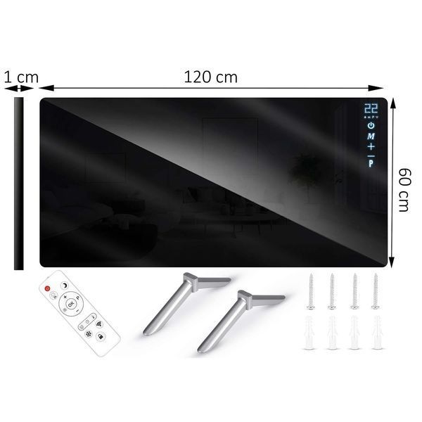Інфрачервоний обігрівач 720 W Berdsen BD-985 з пультом WiFi та додатком (398500) jan_p8568 фото