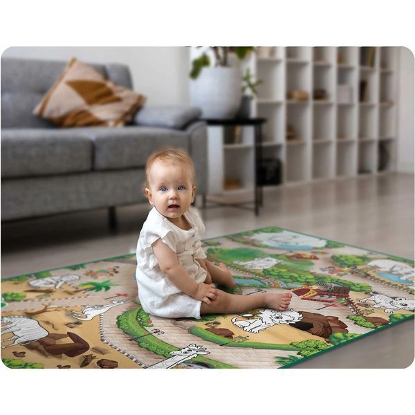 Килимок пінний для розмальовування, складний 120 x 90 x 0,3 см Ricokids RK-344 (734400) jan_p6540 фото