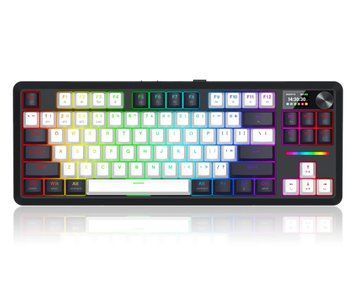 Бездротова клавіатура Redragon Wildslash LCD Pro RGB (K746WB-RGB-PRO) xk_1369695 фото