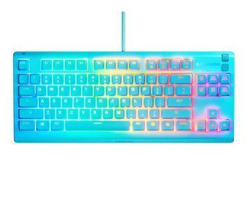 Дротова клавіатура SteelSeries Apex 3 TKL Aqua (64933) xk_1360667 фото
