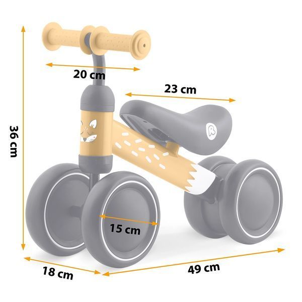 Триколісний біговел для дітей Ricokids (760603) jan_p7889 фото