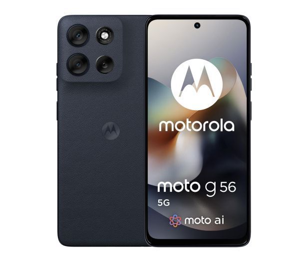 Смартфон Motorola moto g56 5G 8/256GB Black Oyster 120Hz + Smart Buds Pro (PB7Y0030PL + SMA318) xk_1515119 фото