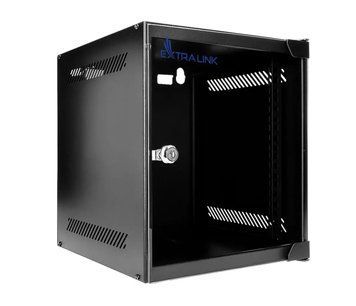 Серверна шафа ExtraLink Lite 6U 10' 280X310 Black hanging (EX.28822) xk_1484057 фото