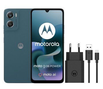 Смартфон Motorola moto g06 power 4/64GB Tapestry + Ładowarka 33W xk_1373068 фото