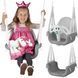 Гойдалка-трансформер Слоник 3в1 Ricokids сіро-біла (770200) jan_p5314 фото 1