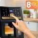 Мультипіч Air fryer Berdsen BD-655 чорна (365501) jan_p8031 фото 13