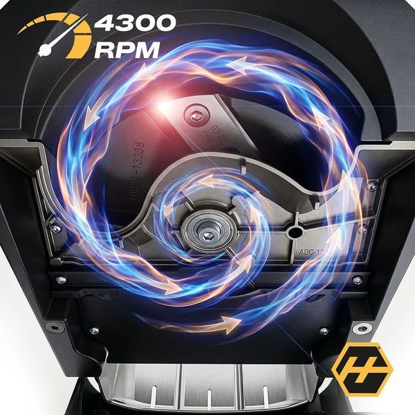 Електричний подрібнювач гілок 2500 W + 2x мішок 45л Humberg HM-650 (565000) jan_p8273 фото