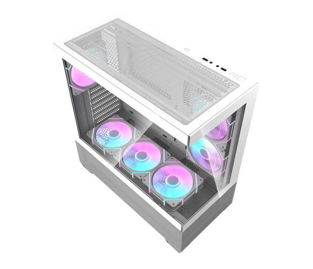 Корпус для ПК DarkFlash DS900 Air White (DS900 Air White+6fan) xk_1225966 фото