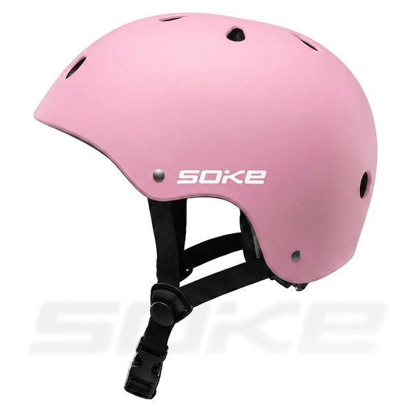 Спортивний шолом Soke M K1 рожевий (1695) jan_p8377 фото