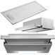Витяжка кухонна телескопічна Berdsen BE-60-LW 60 см INOX (3131) jan_p386 фото 1