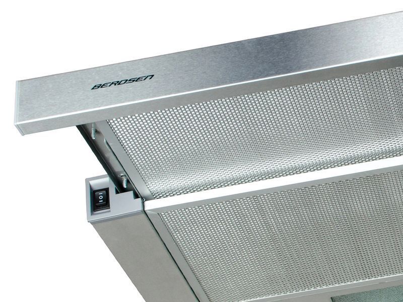Витяжка кухонна телескопічна Berdsen BE-60-LW 60 см INOX (3131) jan_p386 фото