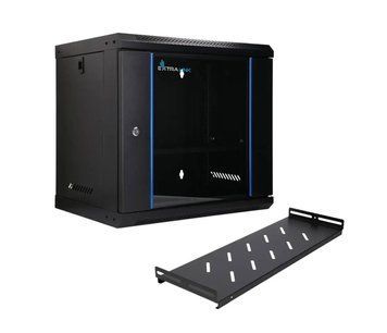 Серверна шафа ExtraLink Lite 9U 530x400 Black hanging (EX.28792) xk_1484054 фото