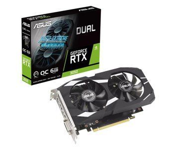 Відеокарта ASUS GeForce RTX 3050 Dual OC 6GB GDDR6 (DUAL-RTX3050-O6G) xk_1226950 фото