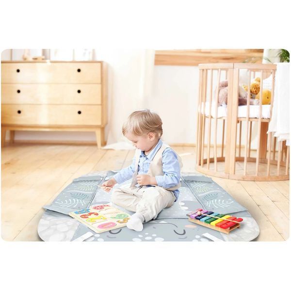 Інтерактивний навчальний килимок 110 x 100 см Nessi Ricokids (7319) jan_p6274 фото