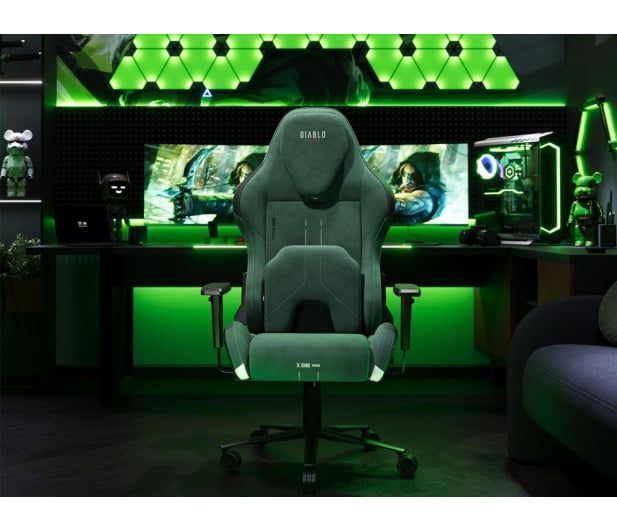Ігрове крісло Diablo Chairs X-ONE PRIMECHAIR FOREST GREEN (1895) xk_1527047 фото