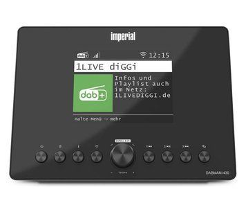 Інтернет-радіо IMPERIAL Imperial Compact Hybrid Radio (Internet, DAB+, FM Hi-Fi tune (DABMANI430BK) xk_1535038 фото