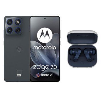 Смартфон Motorola edge 70 5G 12/512GB Gadget Gray 120Hz + Moto Buds xk_1486853 фото