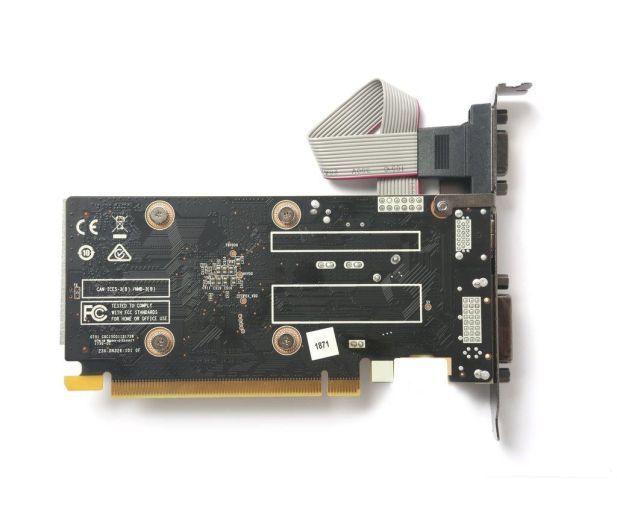 Відеокарта Zotac GeForce GT 710 2GB DDR3 (ZT-71310-10L) xk_661603 фото