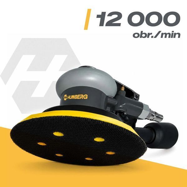 Пневматична орбітальна шліфувальна машина Humberg HM-262, 12000 об/хв (526200) jan_p8546 фото