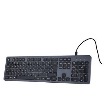 Дротова клавіатура Hama CK-400 black-gray (4047443524256) xk_1331335 фото