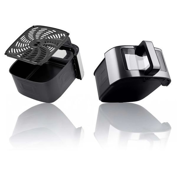 Мультипіч Air fryer велика фритюрниця 9,1 л Berdsen 1700 W BD-656 срібляста (365600) jan_p7853 фото