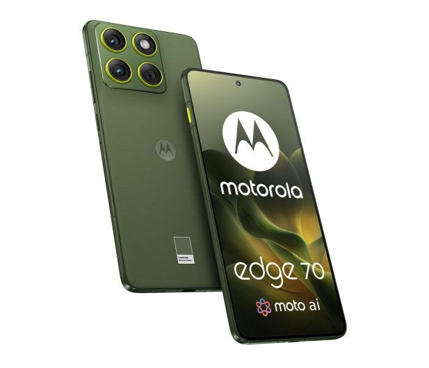 Смартфон Motorola edge 70 5G 12/512GB Bronze Green 120Hz + watch fit xk_1486851 фото