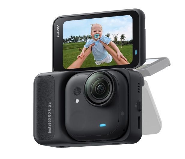 Спортивна камера Insta360 GO Ultra Creator Bundle (Midnight Black) (CINSABEA(GOUltra06) / 6977644765241) xk_1357632 фото