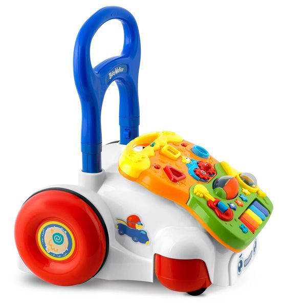 Розвиваючі ходунки-каталка з музикою 2в1 RK-744 Ricokids білий (774400) jan_p6435 фото