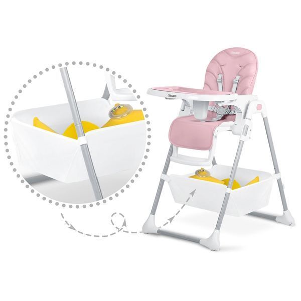 Стільчик для годування Ricokids Tulo рожевий (700602) jan_p6347 фото