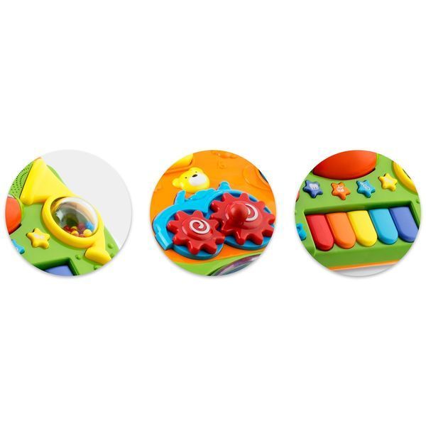 Розвиваючі ходунки-каталка з музикою 2в1 RK-744 Ricokids білий (774400) jan_p6435 фото