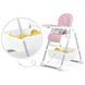 Стільчик для годування Ricokids Tulo рожевий (700602) jan_p6347 фото 9