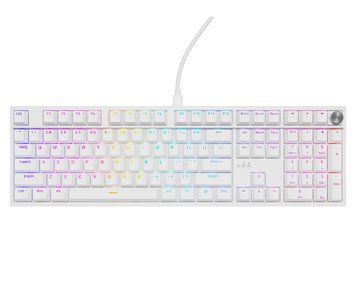 Дротова клавіатура Genesis Thor 404 Gateron Yellow Pro White (NKG-2299) xk_1347640 фото
