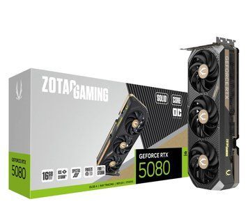 Відеокарта Zotac GeForce RTX 5080 Solid Core OC 16GB GDDR7 DLSS4 (ZT-B50800J2-10P) xk_1323295 фото