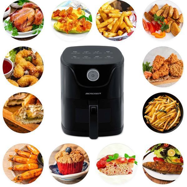 Мультипіч Air fryer Berdsen BD-654 чорна (365410) jan_p7306 фото