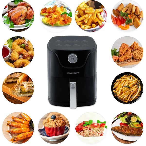 Мультипіч Air fryer Berdsen BD-654 чорна (365400) jan_p7305 фото