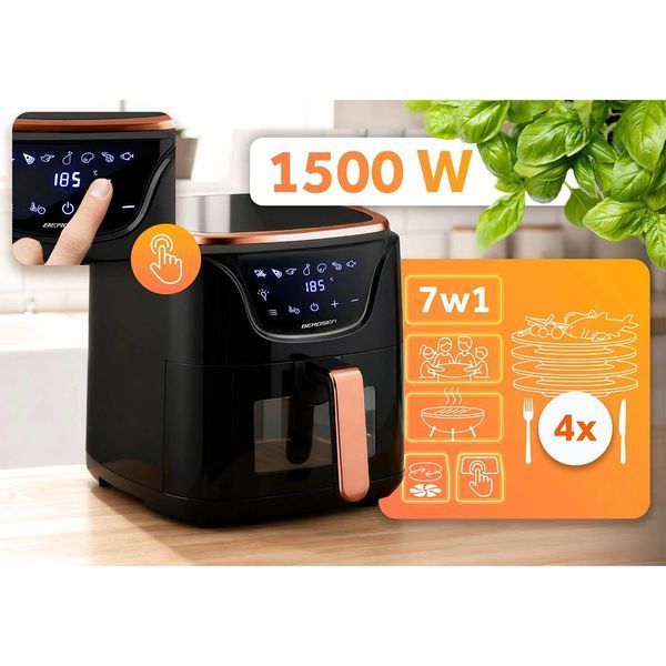 Мультипіч Air fryer BD-652 чорнозолота (365211) jan_p6783 фото