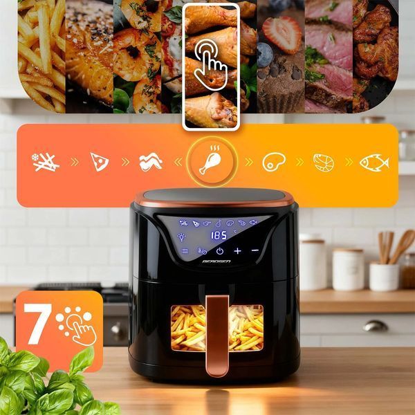 Мультипіч Air fryer BD-652 чорнозолота (365211) jan_p6783 фото