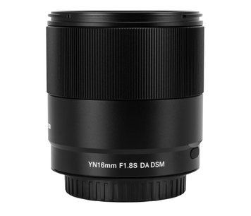 Об'єктив Yongnuo YN 16mm f/1.8 DA DSM Sony E (YN3772) xk_1264418 фото