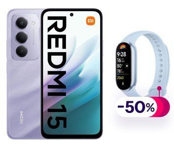 Смартфон Xiaomi Redmi 15 6/128GB Dusk Purple xk_1351204 фото
