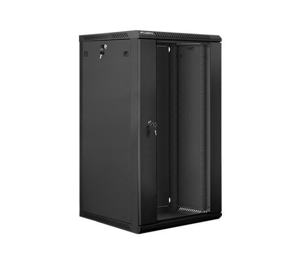 Серверна шафа Lanberg Hanging 19' 22U 600x600mm single-section (black) (WF01-6622-10B) xk_455315 фото