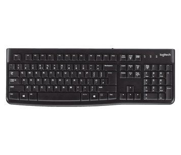Дротова клавіатура Logitech K120 black (920-002509) xk_57509 фото