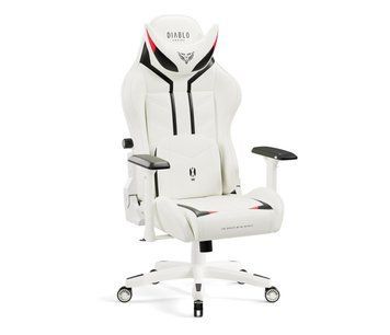 Ігрове крісло Diablo Chairs X-Ray 2.0 Normal Size White-Black (831) xk_1192252 фото