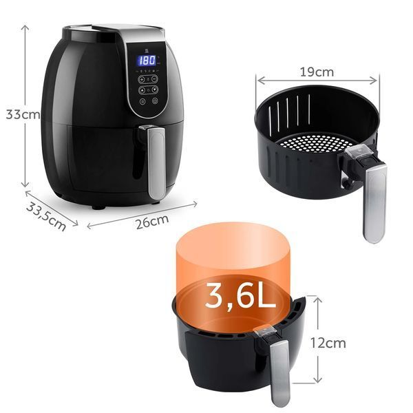 Мультипіч Air fryer, 3,6 л Berdsen BD-651 (365100) jan_p5156 фото