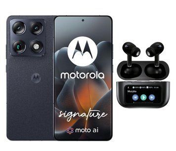 Смартфон Motorola Signature 5G 16/512GB Carbon 165Hz + Smart Buds Pro xk_1515281 фото