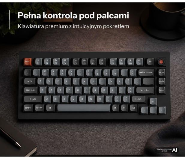 Дротова клавіатура Keychron V1W-D3 xk_1605296 фото