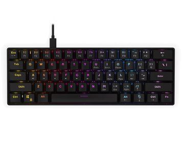 Дротова клавіатура KRUX Black 60% (KRX0137) xk_1160312 фото