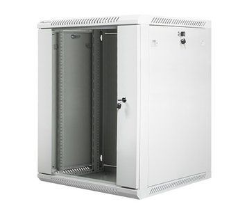 Серверна шафа Lanberg Wall-mounted 19' 15U 600x600mm single-section (gray) (WF01-6615-10S) xk_455397 фото