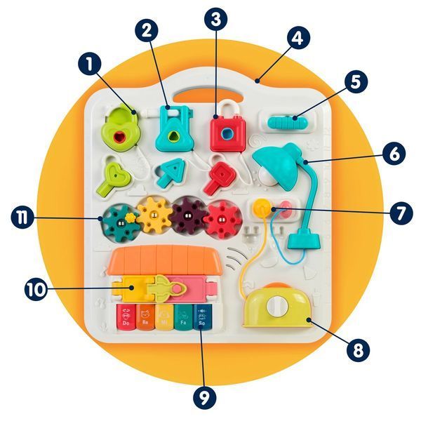 Навчальний столик з музикою та звуком Ricokids 782000 jan_p5830 фото